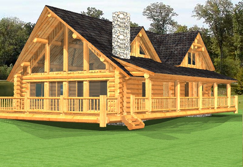 Log Home Poirier3