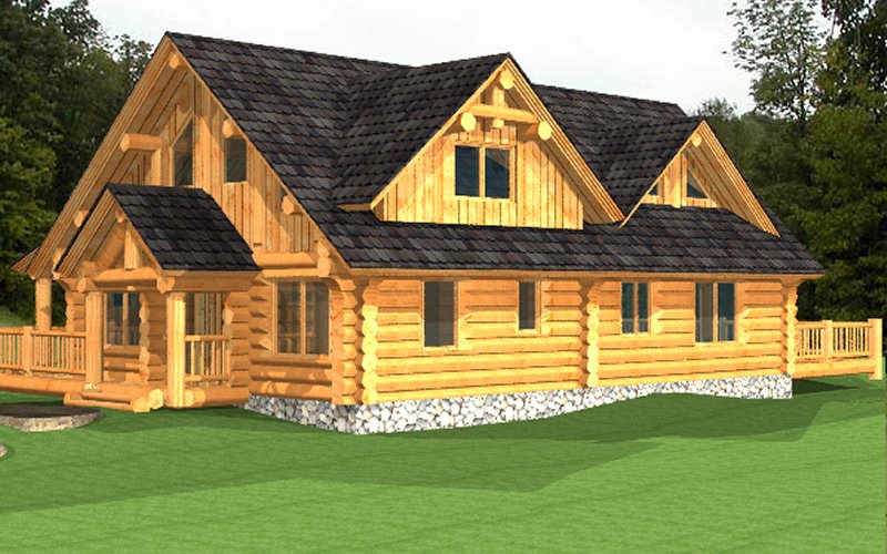 Log Home Poirier4