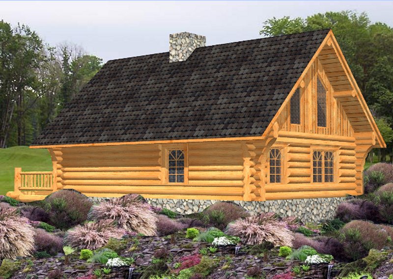 Log Home Russell (2)
