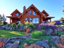 Natural Log Timber Homes And Cabins In Calgary Alberta