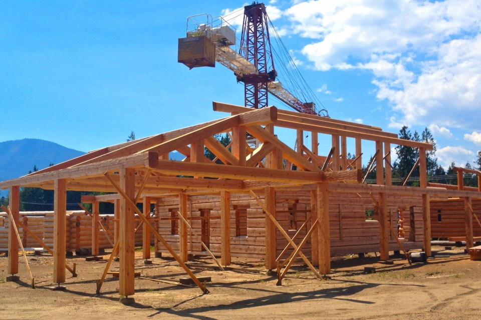 Log Home Construction