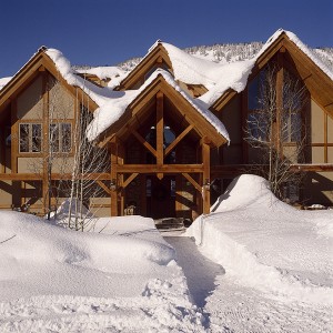 Mountain Timber Frame Home