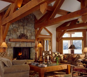 Timber Frame Home Living