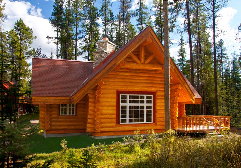 Luxury Log Cabin Resort Alpine Village Jasper Alberta