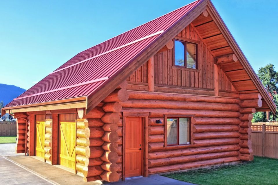 Log Cabin Garage