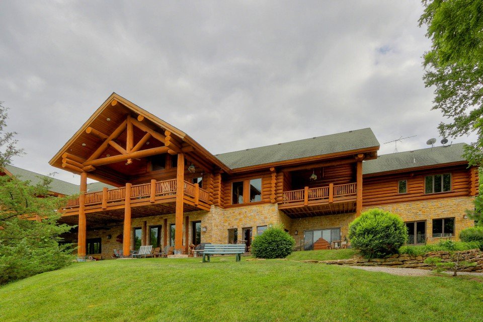 Log Home Exterior