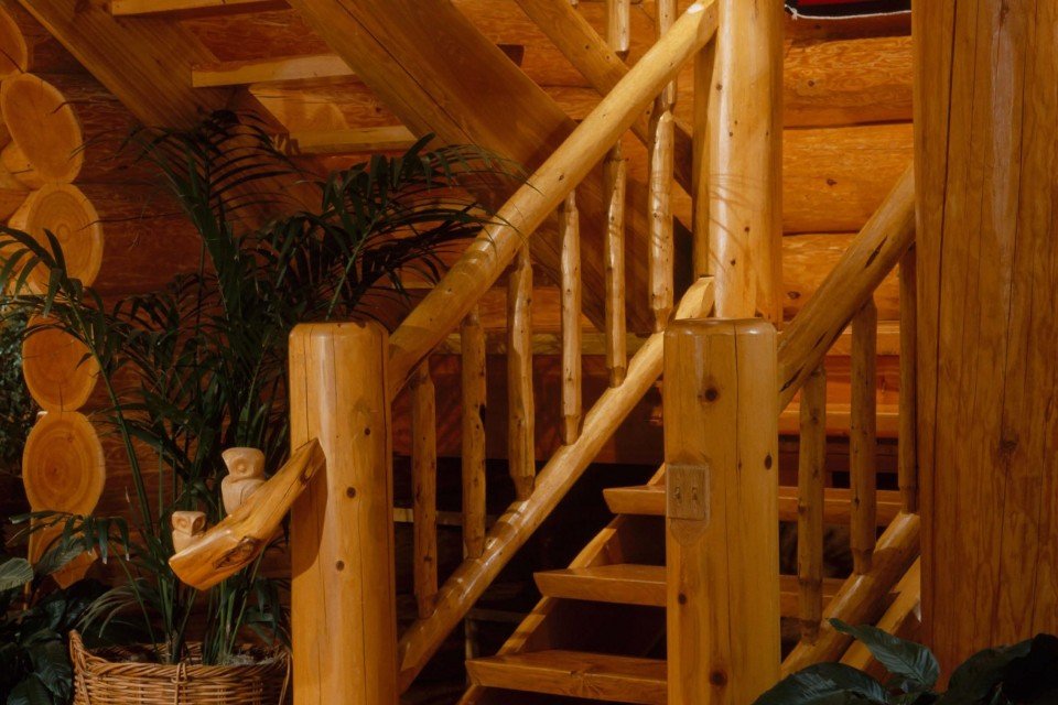 Log Staircase