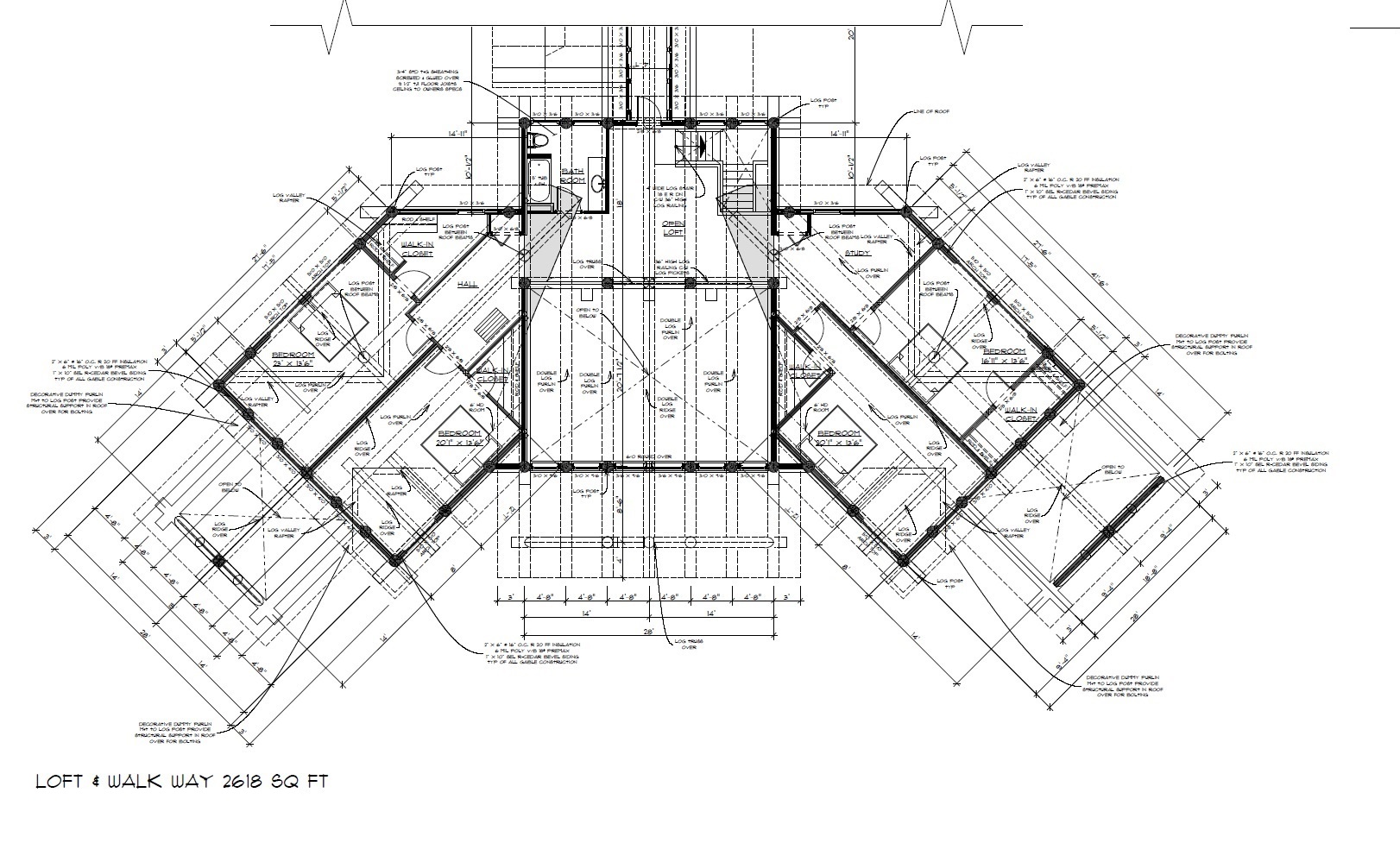 Gold Rush Upper Floor Plan