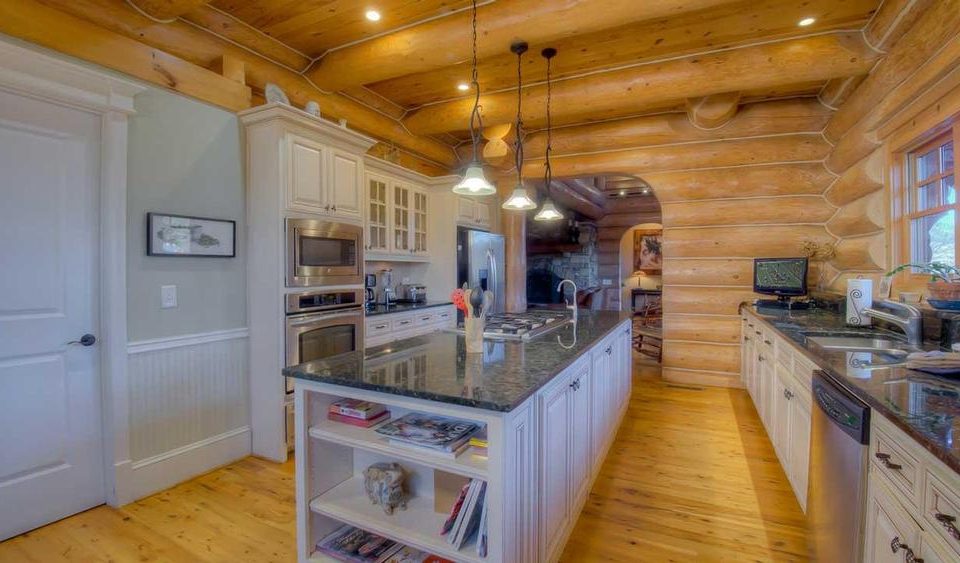 Log House Kitchen